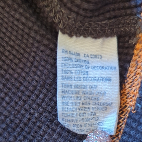 Men's American Eagle Outfitters Brown Waffle knit Long Sleeve Tee - Picture 7 of 7